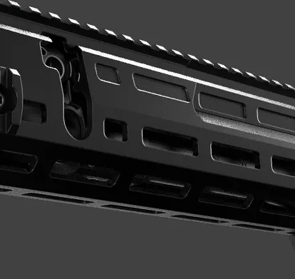 ARAD-7-DMR-M-LOK handguard, every 45°