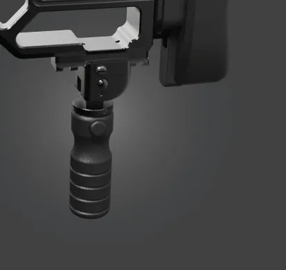 DAN 338 ADJUSTABLE BUTTSTOCK & CHEEK REST ADJUSTABLE MONOPOD (OPTIONAL)